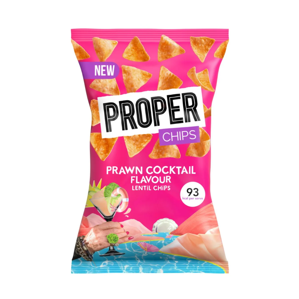 Proper Chips Prawn Cocktail Lentil Chips 85g